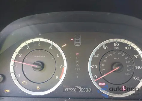 2011 Honda Accord 2.4 Ex-L z USA, uszkodzony, nr VIN 1HGCS1B85BA005614